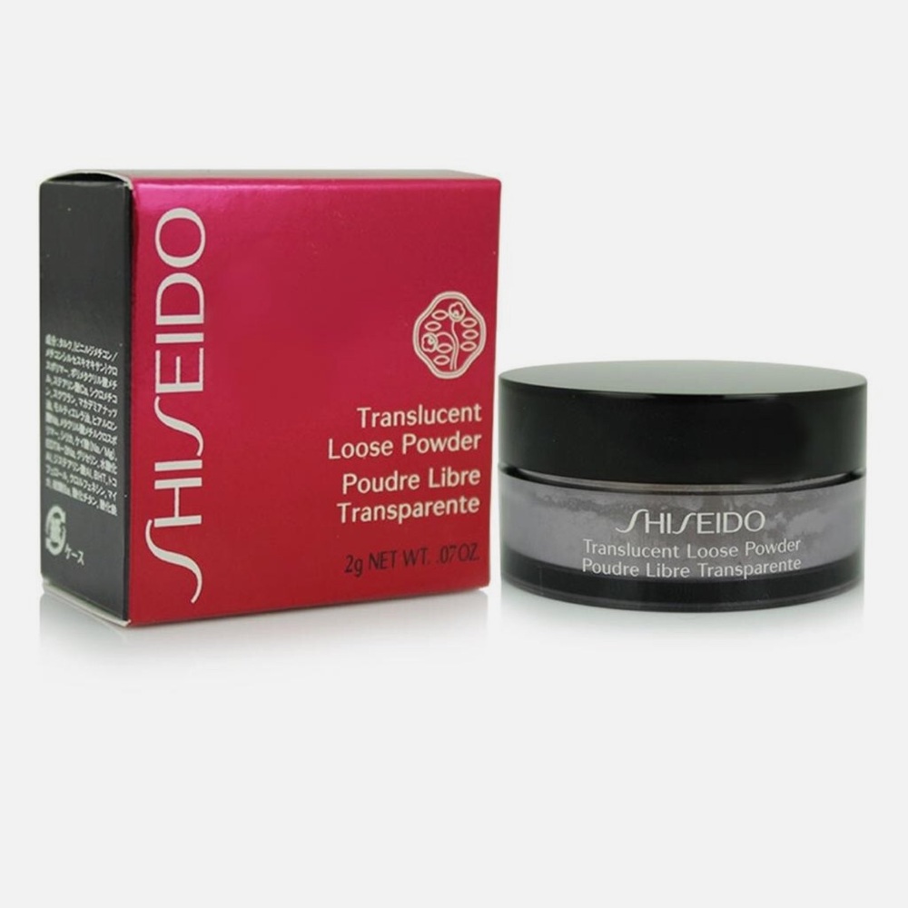 SHISEIDO Translucent Loose Setting Finishing Powder 2g Travel Size NEW IN BOX